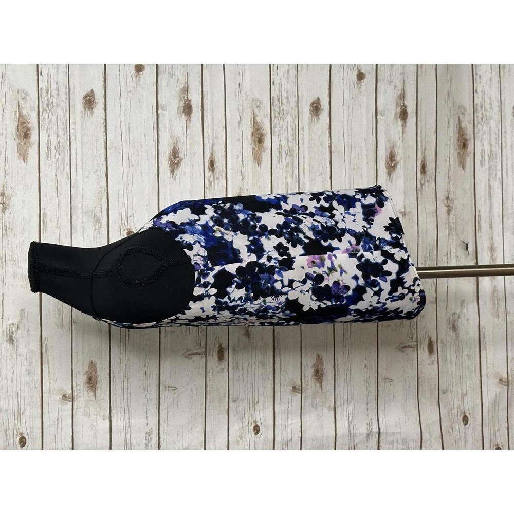 Express Multicolored Reversible Chiffon Floral Ca… - image 3